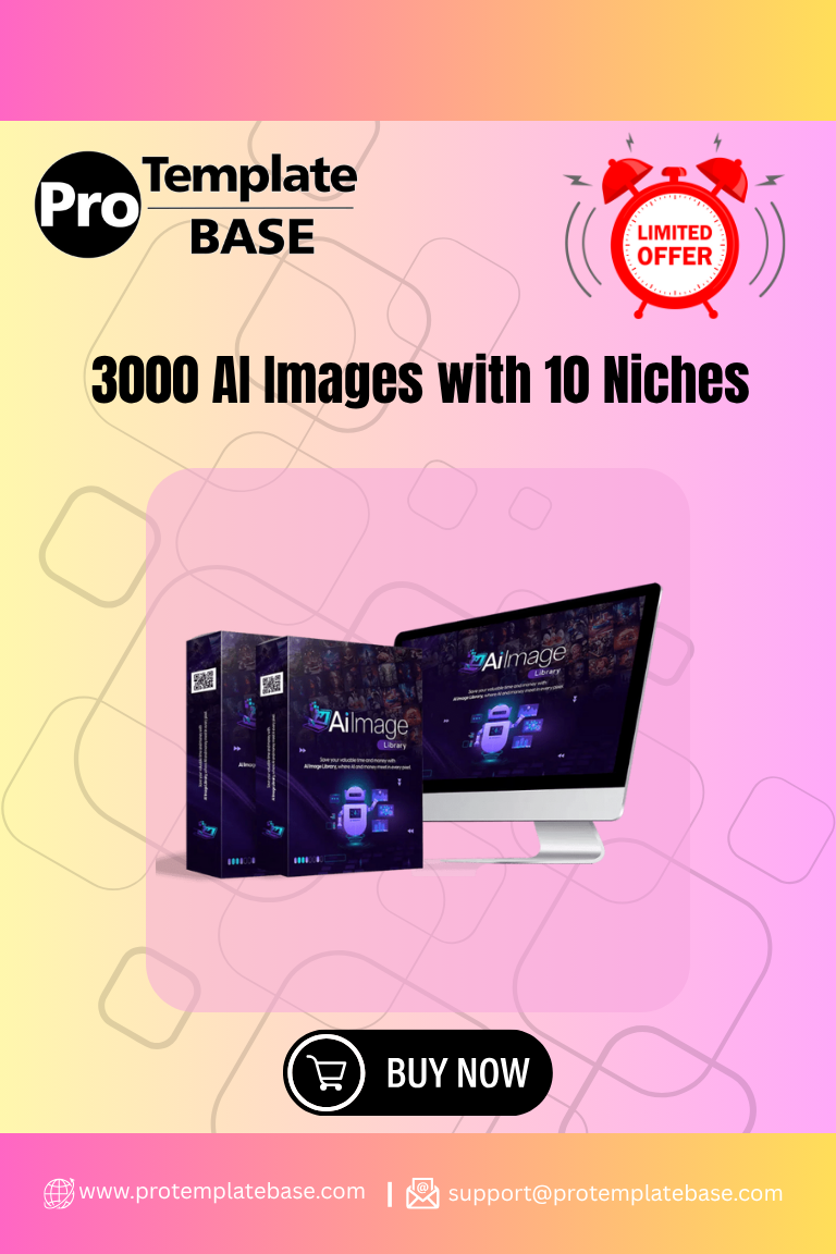 3000 AI Images with 10 Niches