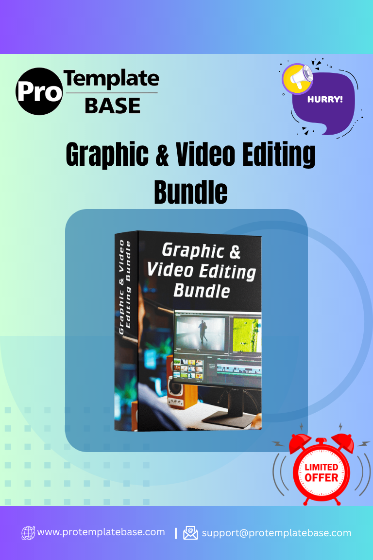 Graphic & Video Editing Bundle
