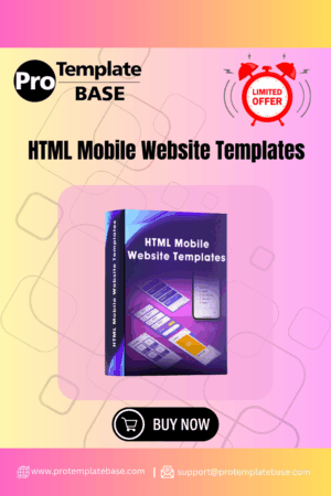 HTML Mobile Website Templates